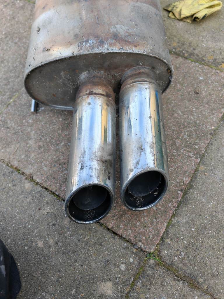 MSD Tail pipe back box vectra