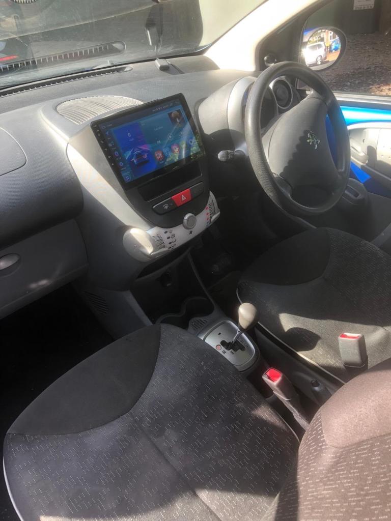 Peugeot 107 automatic new mot Apple play hands free ,camera,LED light 