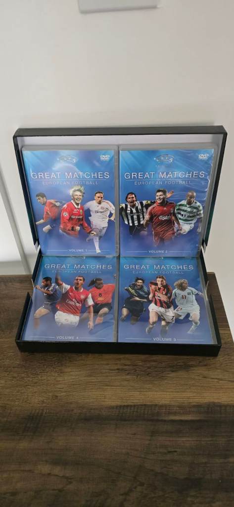 Great Matches of European Football DVD's