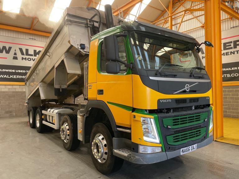VOLVO FM410 *EURO 6* 8X4 ALUMINIUM AGGREGATE TIPPER – 2016 – NA66 OAJ
