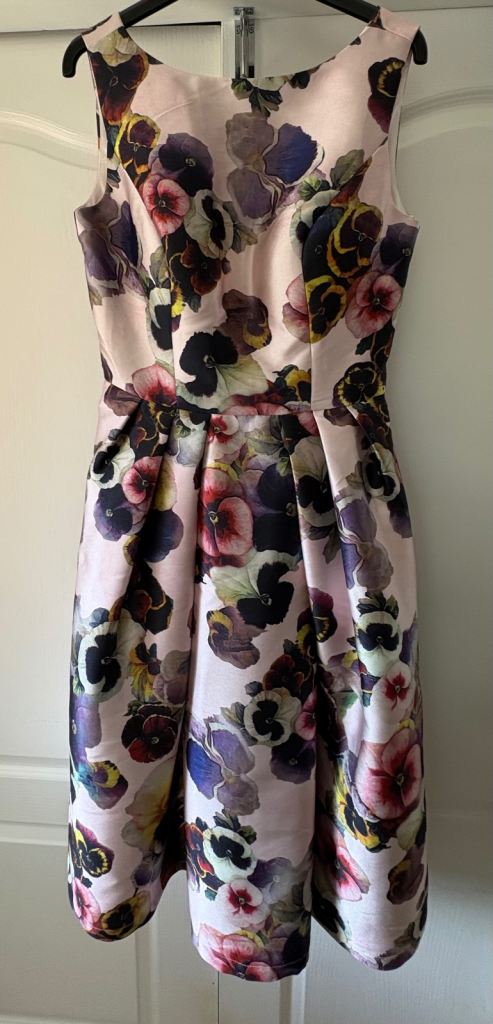 Chi Chi London Floral Midi Dress – UK 12, As New