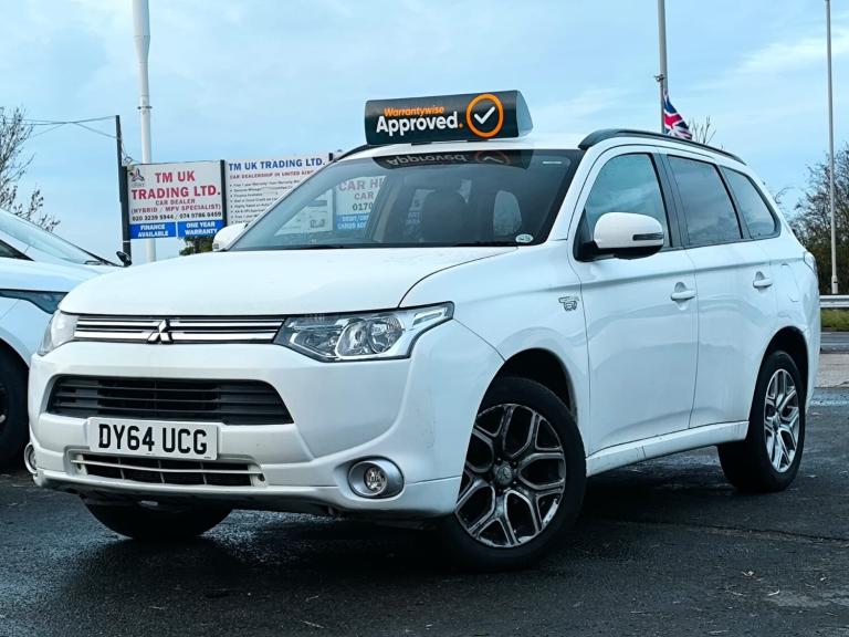 2014 Mitsubishi Outlander 2.0 Plugin Hybrid 12kWh GX3h 5 Seats 4WD Euro 5 Road Tax 20 ULEZ Compli...
