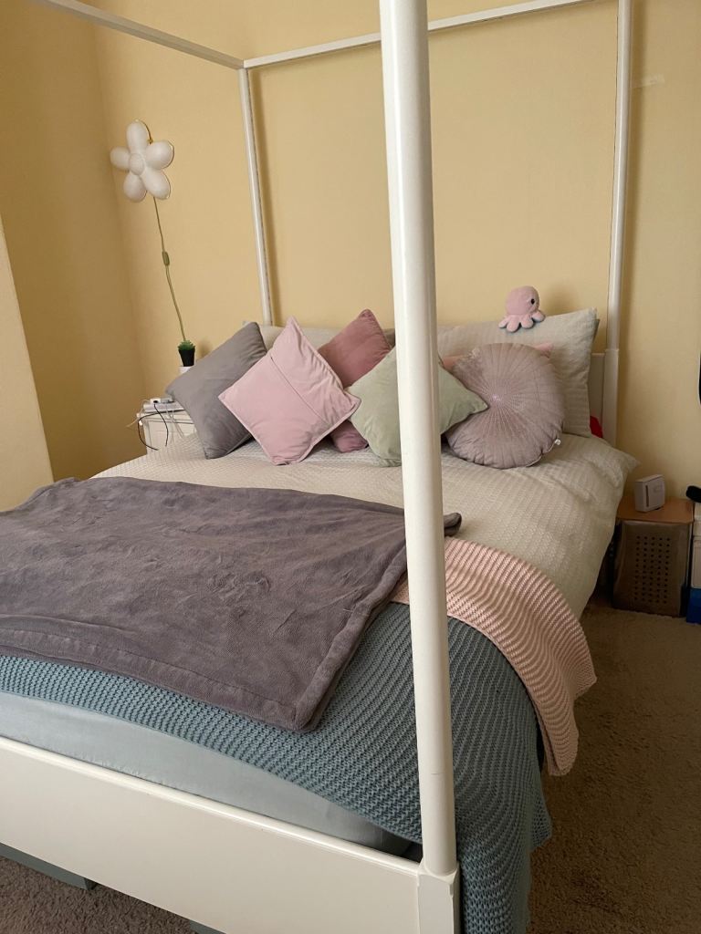 image for IKEA 4 poster bed