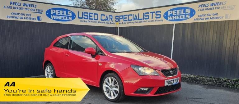 2013 63 SEAT IBIZA 1.4 TOCA SPORT COUPE PETROL MANUAL EURO 5 (85 PS