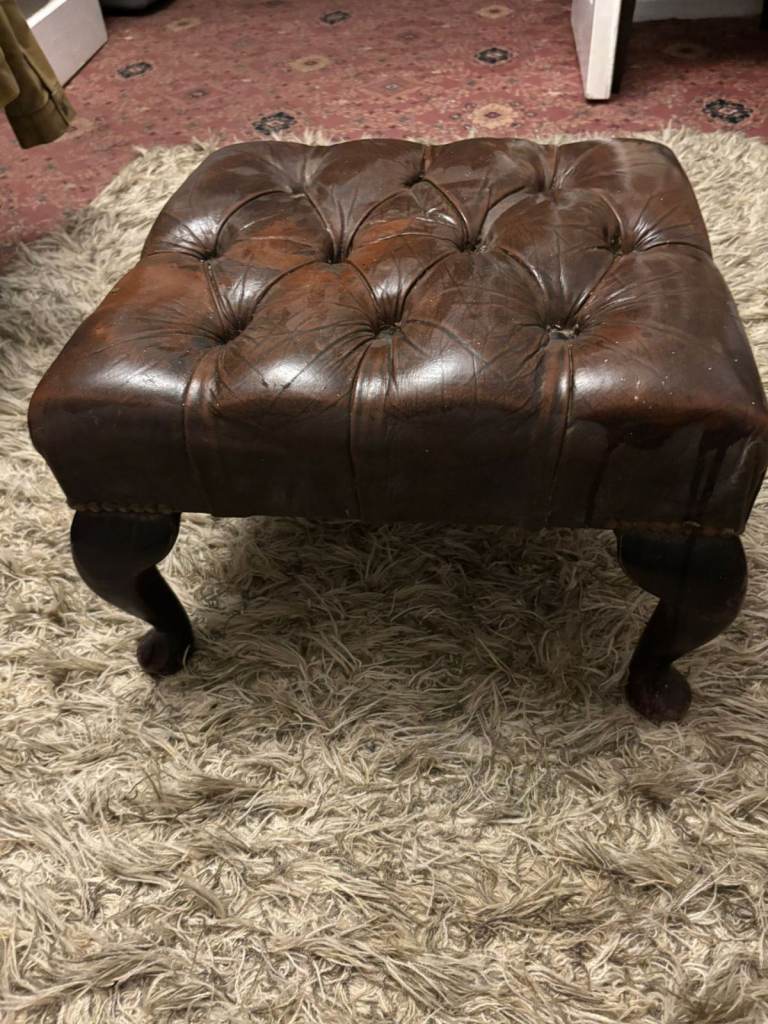 Chesterfield Foot Stool for sale