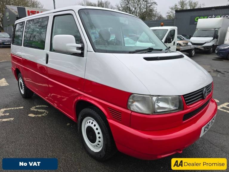 2000 Volkswagen Caravelle 2.5 TDI Variant SWB 8 Seater in red/white, 121,000 miles, full respray,...