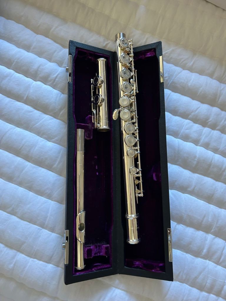 Trevor James Flute, stand and book included 