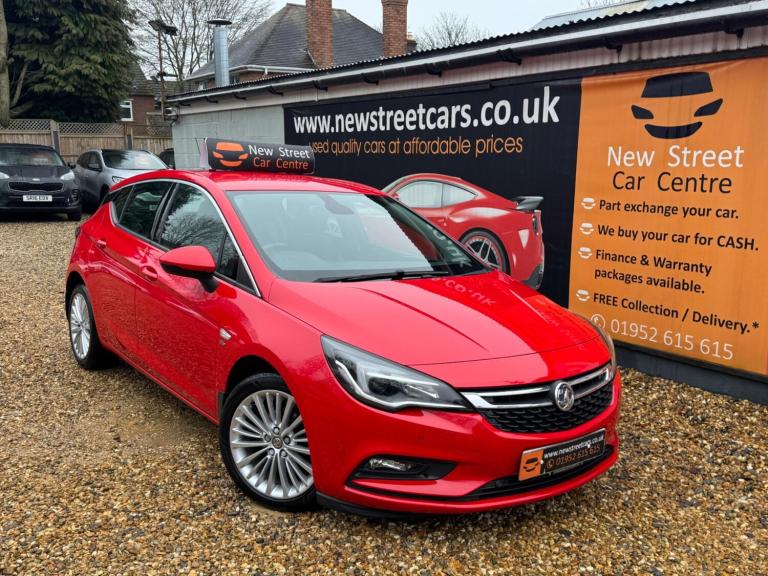 2016 Vauxhall Astra 1.4i Turbo Elite Euro 6 5dr HATCHBACK Petrol Manual