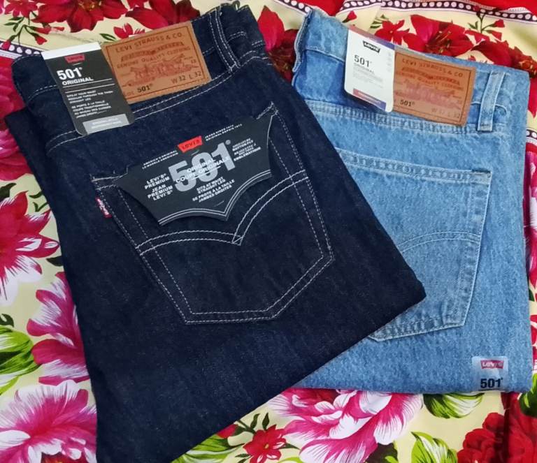 501 Straight Fit Premium Exported Branded Jeans – UK Special Offer