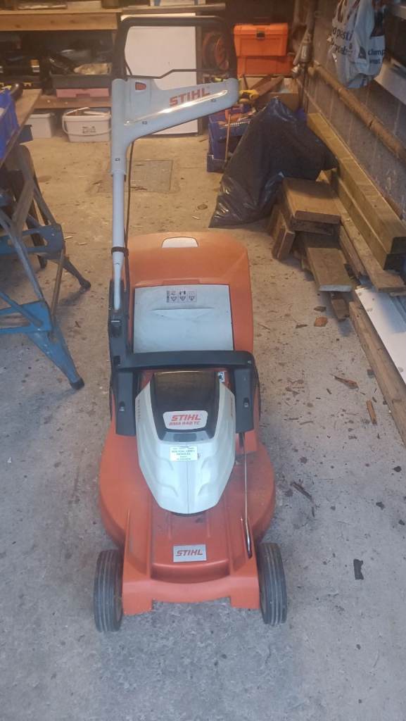 Stihl RMA 448 TC battery operated  lawnmower 