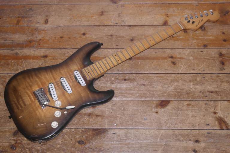 Will Scott luthier built custom Stratocaster, Fender USA fat 50s pickups, Fender USA hardware