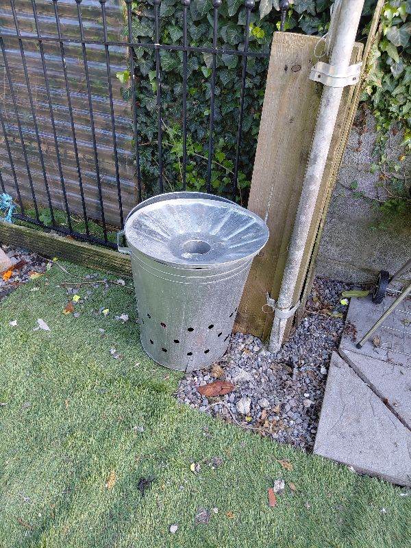 Fire Incinerator Bin