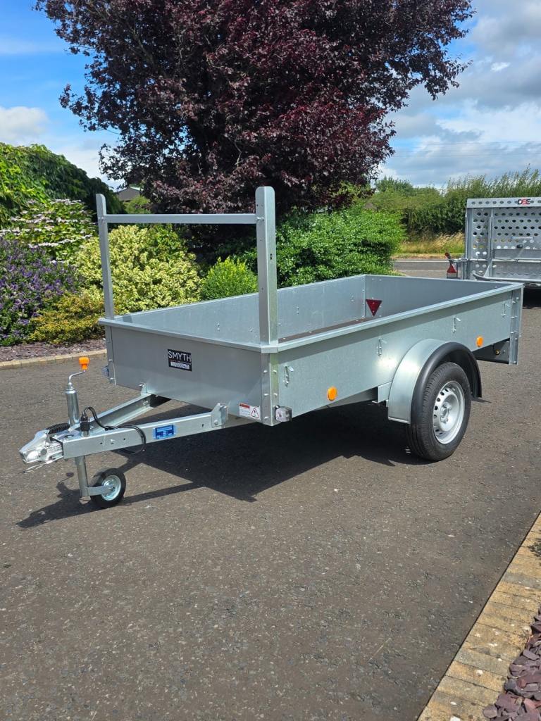 Car Trailer (Broniss) - 8 x 4 - New - 1 Years Warranty