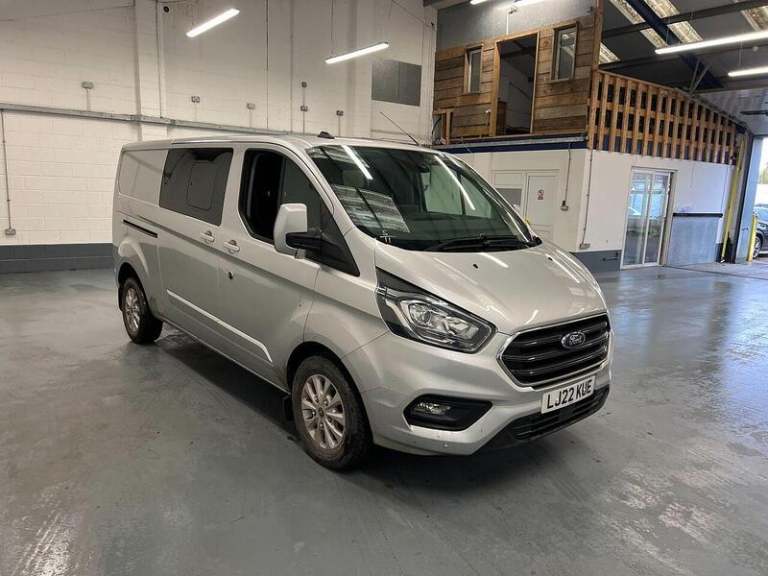 2022 Ford Transit Custom 2.0 EcoBlue 130ps Low Roof D/Cab Limited Van PANEL VAN DIESEL Manual