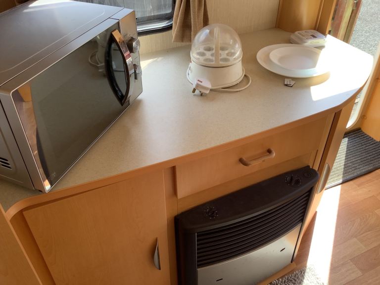 Elddis 544 towing caravan 