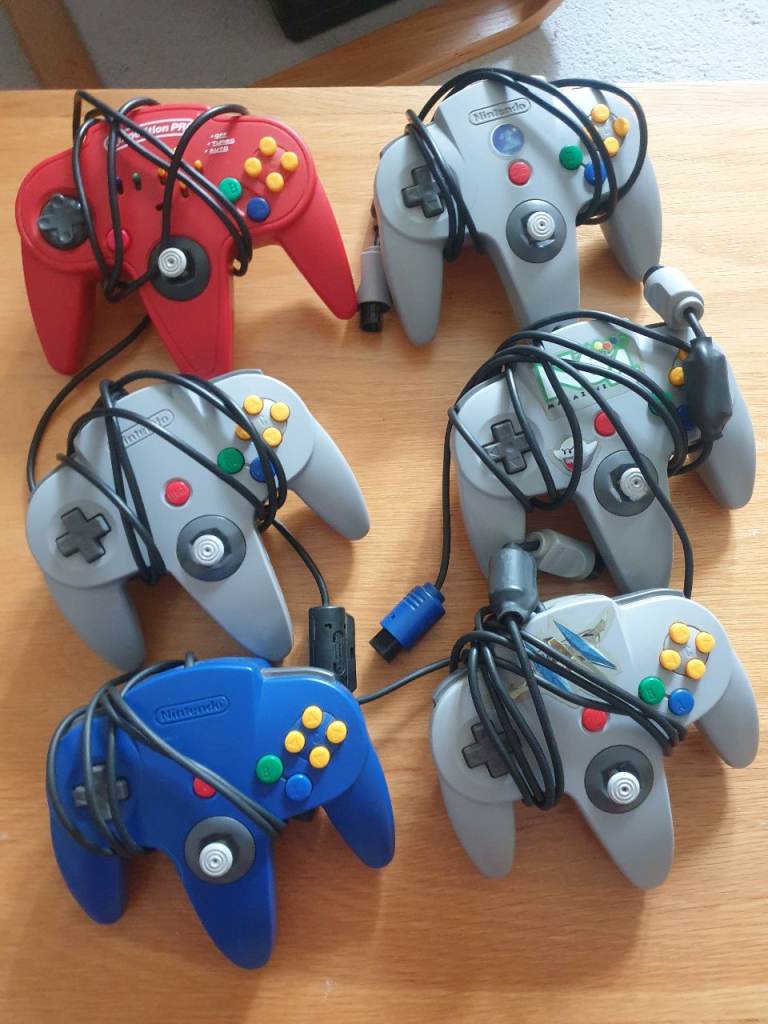 Nintendo N64 controllers 