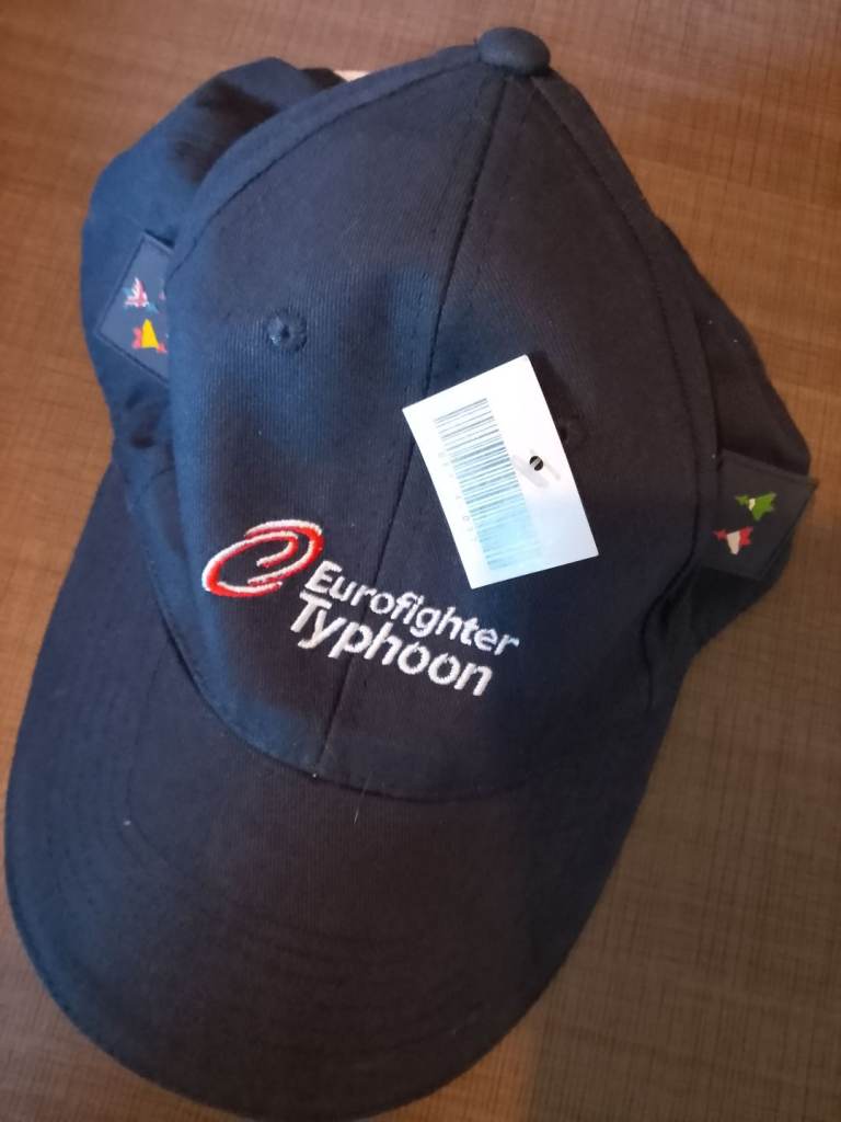 New with tags gents euro fighter typhoon hat 