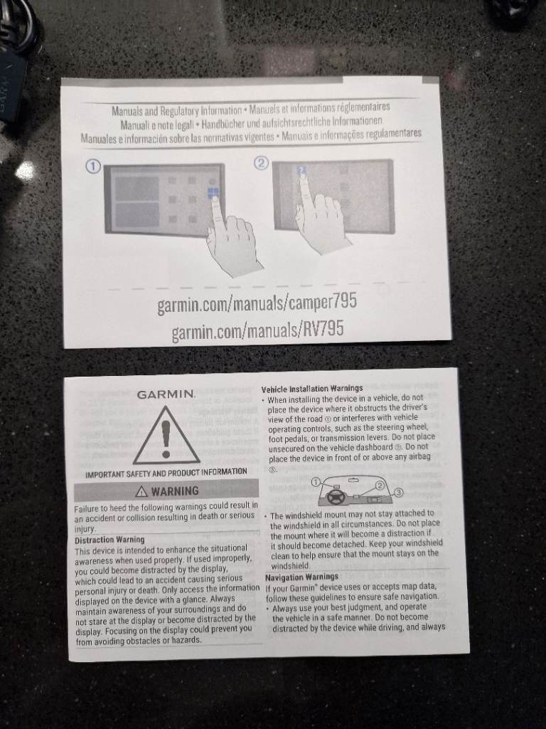 Garmin 795, EU, GPS Sat Nav