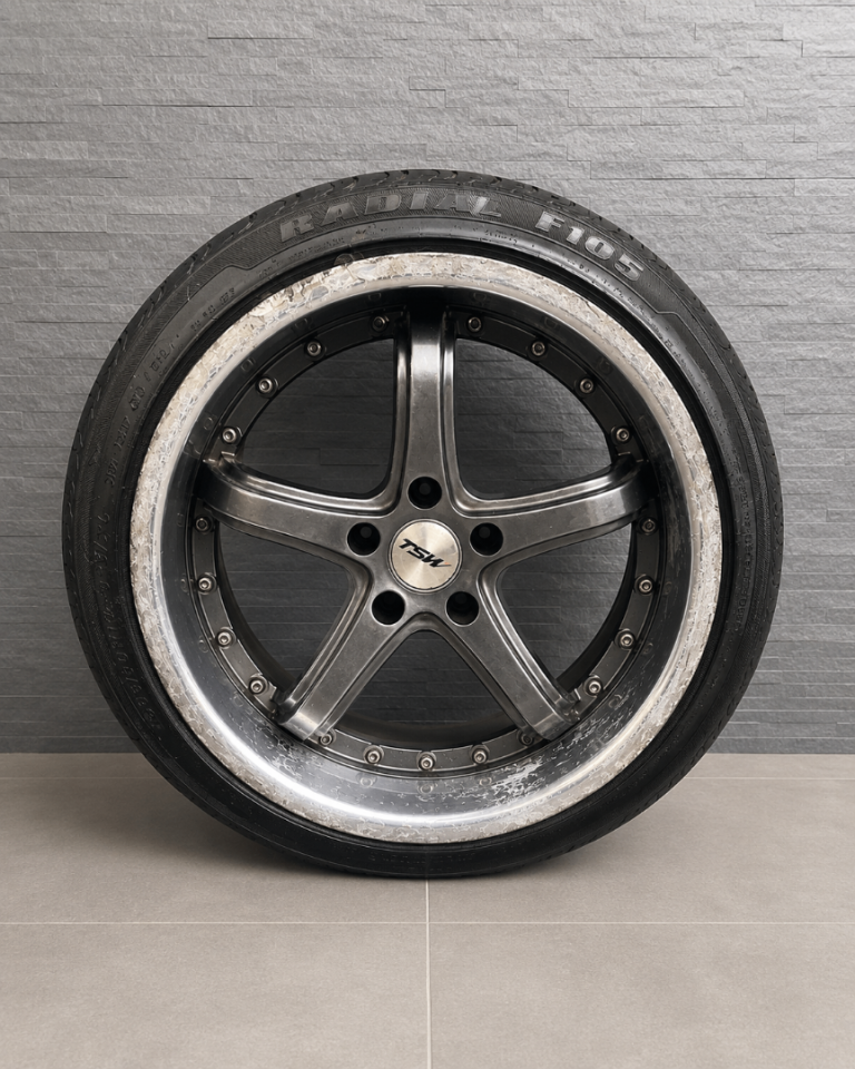 TSW Deep Dish Alloy Wheels With Tyres – 18” – Set of 4