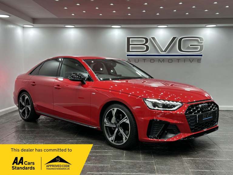 2022 Audi A4 2.0 TFSI 40 Black Edition S Tronic Euro 6 (s/s) 4dr SALOON Petrol Automatic