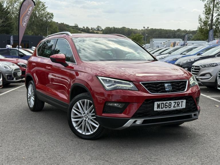 2018 SEAT ATECA 1.6 TDI XCELLENCE ULEZ Diesel Automatic 5 Door Red