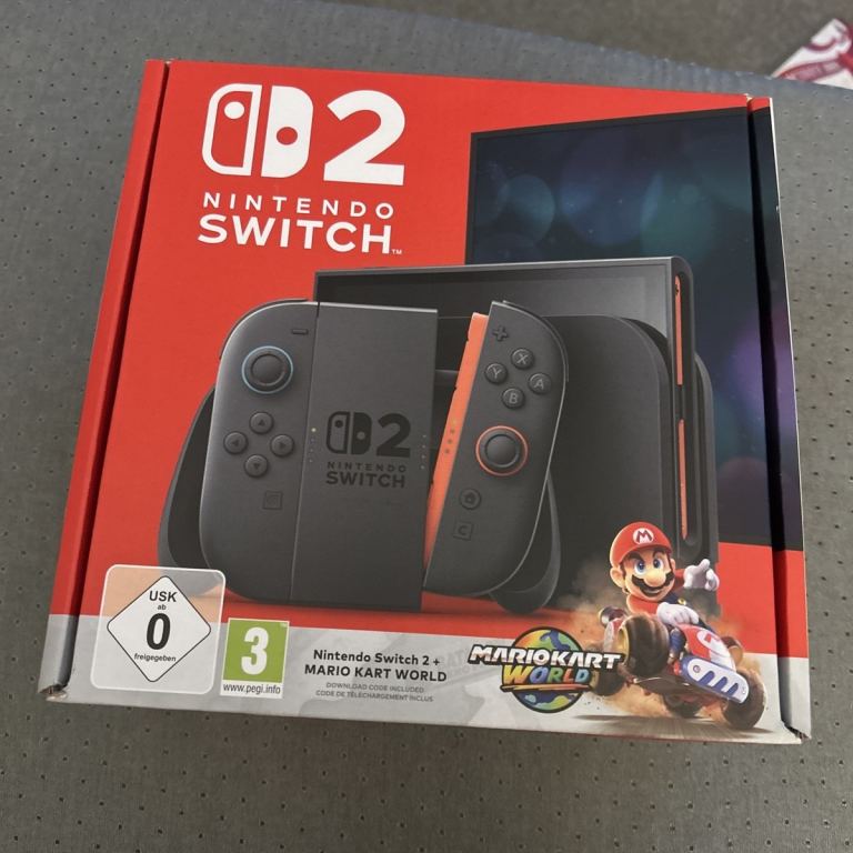 Nintendo Switch 2 Console + Mario Kart World Bundle
