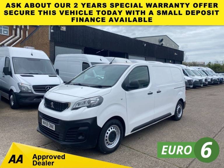 2020 69 PEUGEOT EXPERT 1.5 BLUE HDI PROFESSIONAL MWB 100BHP. LOW 47K MLS. AIRCON