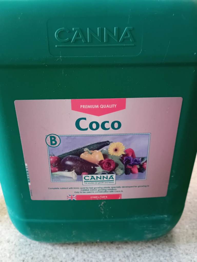 Canna Coco Plant Nutrient Container 5lt