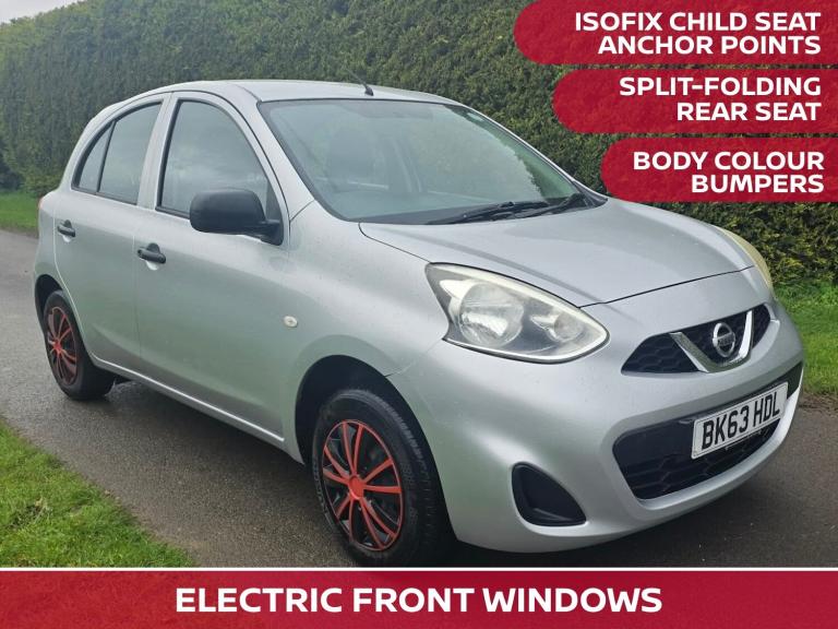 2013 Nissan Micra 1.2 Visia 5dr HATCHBACK Petrol Manual