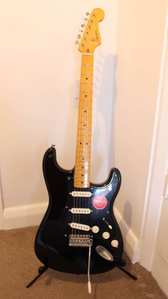 Fender Squire Classic Vibe 50s In Black Electric Guitar