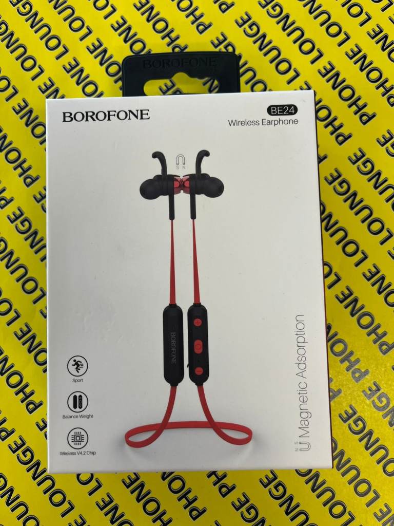 BOROFONE BE24 MaxRun Sports Wireless Bluetooth Neckband Earphone