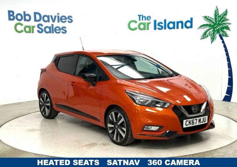 2017 67 NISSAN MICRA 0.9 IG-T TEKNA HATCHBACK 5DR PETROL MANUAL EURO 6 (S/S) (90