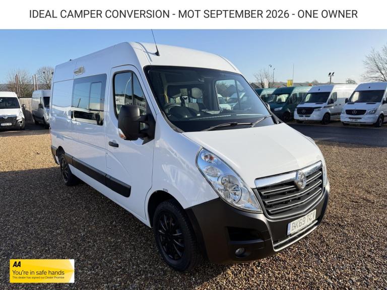 2020 Vauxhall Movano 2.3 CDTi 3500 Panel Van 5dr Diesel Manual FWD L2 H2 Euro 6 (130 ps) Panel Va...
