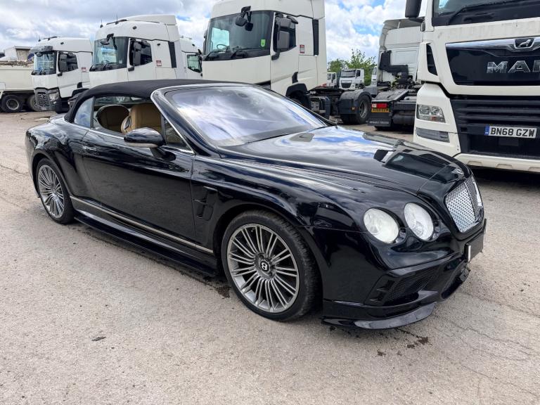 2006 56 REG BENTLEY CONTINENTAL GTC CABRIOLET AUTO DAMAGED SALVAGE REPAIRABLE