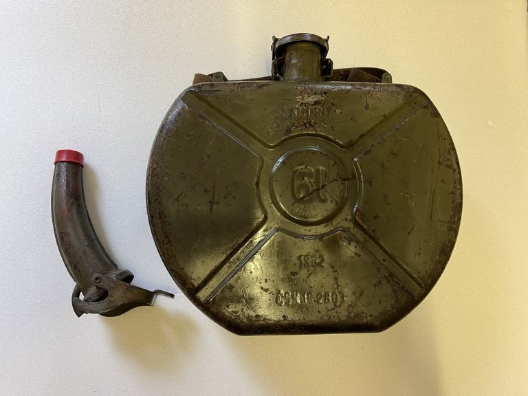Vintage 1962 Sandrik VW Petrol Can