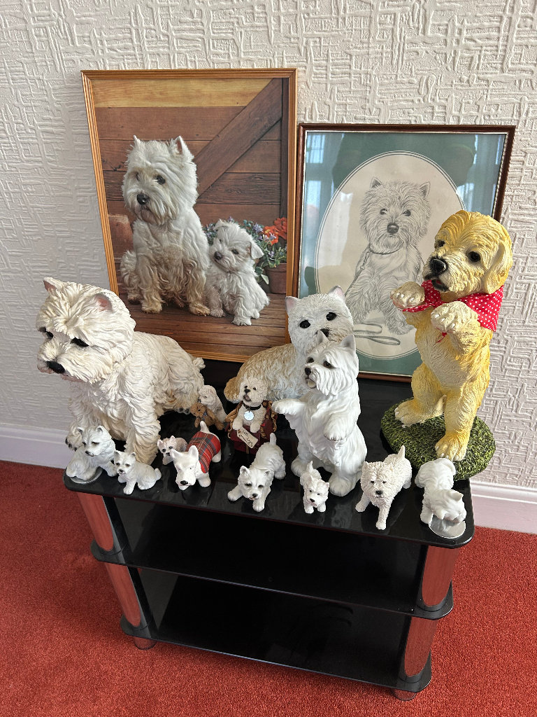 westie dog lovers ornaments