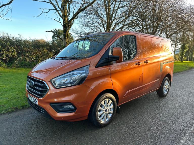 2020 FORD TRANSIT CUSTOM LIMITED 2.0 TDCI E/B 130BHP SWB VAN - ONLY 43000 MILES