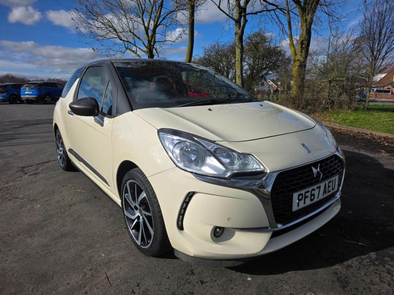 2017 DS Automobiles DS 3 Ds3 Parthenon Cream Puretech T Auto Hatchback Petrol Automatic