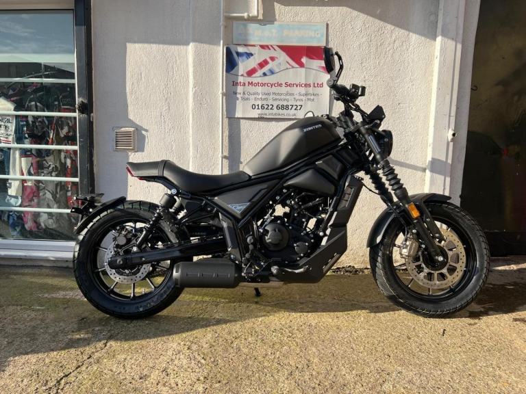 NEW  ZONTES ZT125-C CUSTOM CRUISER LEARNER LEGAL LOW SEAT