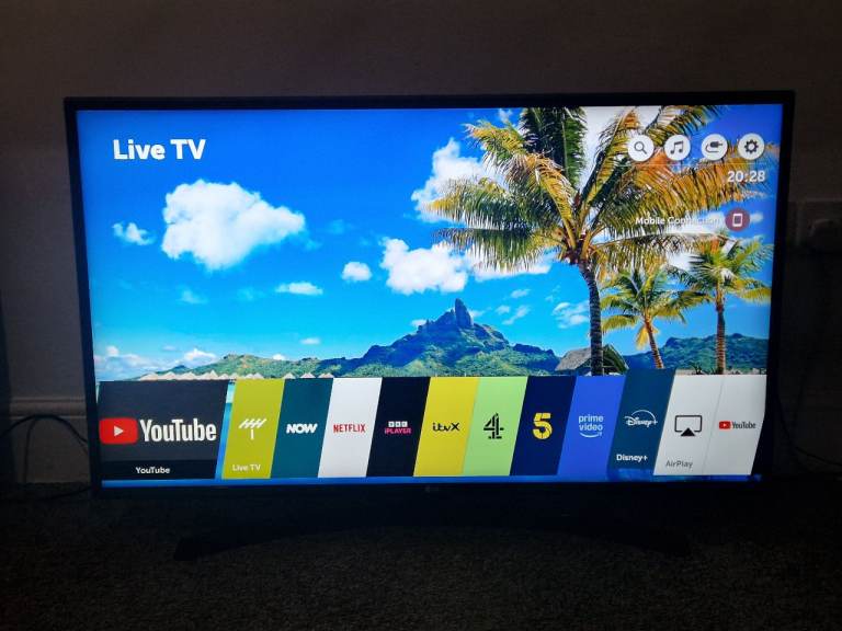LG Smart TV HDR 4K Ultra HD Led 43 inches for sale 
