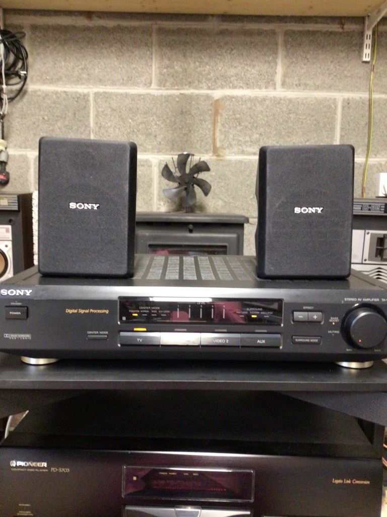 SONY AV SURROUND AMP WITH SONY 5 speaker surround system ***REDUCED***