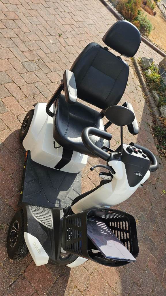 Mobility Scooter - White and Black, Good Condition