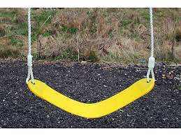 2 x Yellow Belt Swings for Kids