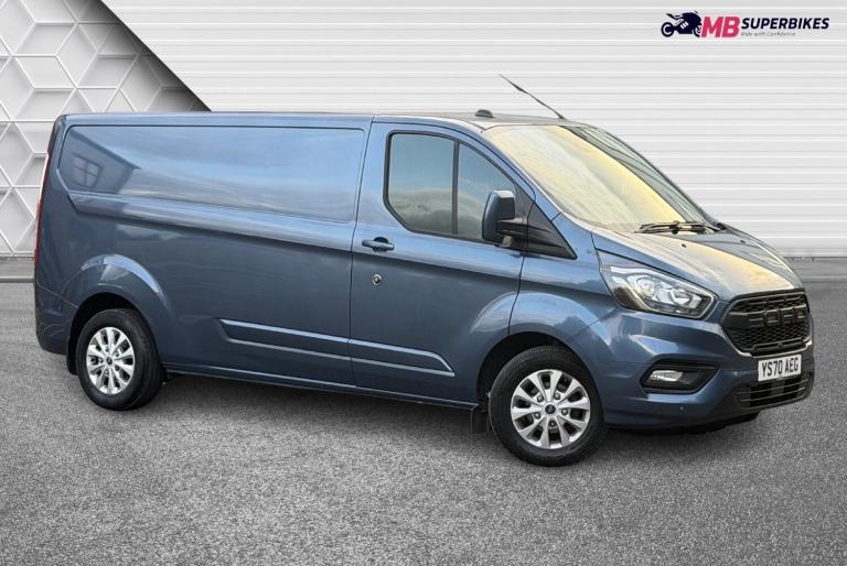 FORD TRANSIT CUSTOM LIMITED 2020 (70) LWB 2.0 TDCI + 1 OWNER VAN + 55,000 MILES