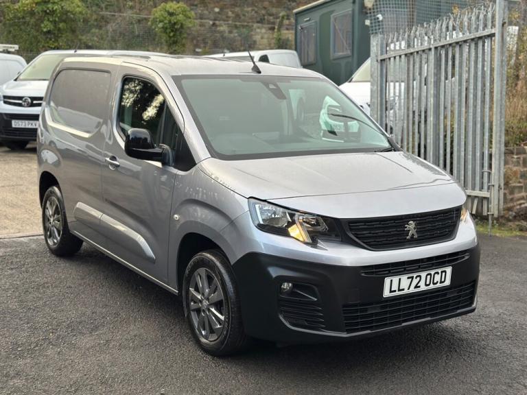 2022 Peugeot Partner 1.5 BlueHDi 1000 Asphalt Premium Standard Panel Van 5dr Diesel Manual SWB E ...