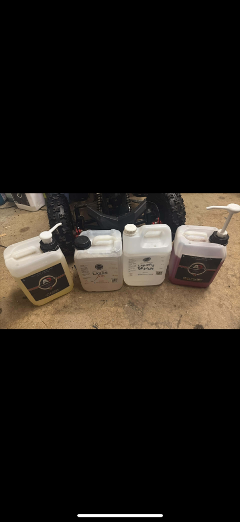 5l X 10 detailing products 