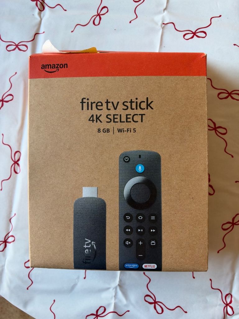 Amazon Firetv 4K Select with 3 year warranty 