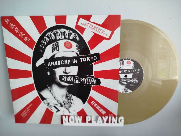 Sex Pistols : Anarchy In Tokyo Ltd Edition Gold Vinyl Lp 2018  NEW Sealed