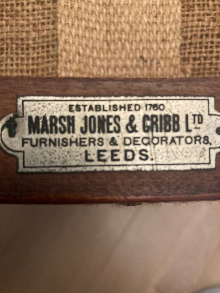 Marsh Jones and crib chair