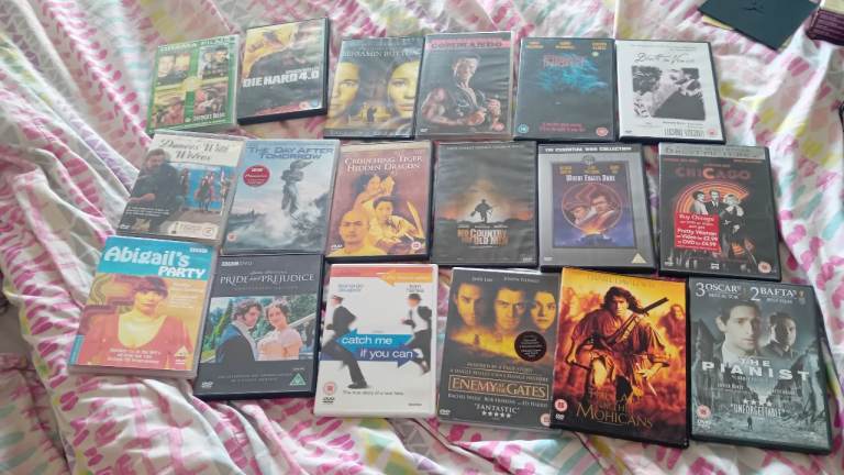 Bundle of DVD Movies - Action, Drama, Comedy